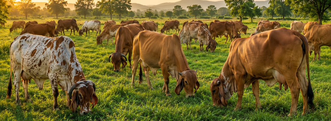 Livestock in the field